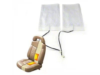 Universal Car Heated Seat Kit; Carbon Fiber Elements (Universal; Some Adaptation May Be Required)