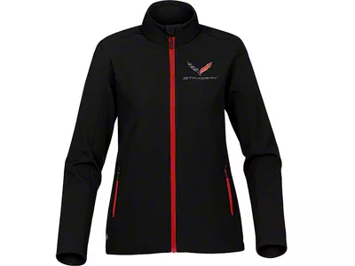 Women's Soft Shell Jacket with C7 Stingray Logo