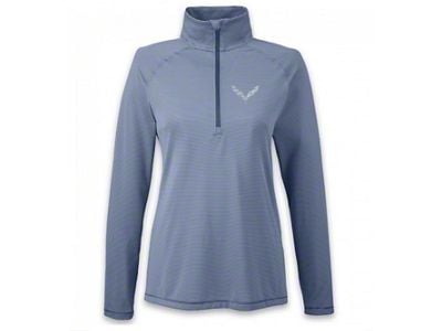 Women's Under Armour Tech-Stripe Quarter-Zip Fleece