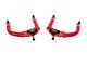 UMI Performance Adjustable Chromoly Drag Front Upper A-Arms; Red (93-02 Firebird)