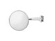 4-Inch Peep Mirror with Chrome Straight Arm (Universal; Some Adaptation May Be Required)