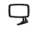 Universal Rectangular Ford Billet Side Mirror-Flat Black