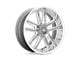 US Mag Bullet Textured Gunmetal with Milled Edges Wheel; 17x7; 1mm Offset (67-69 Camaro)