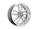 US Mag Bullet Textured Gunmetal with Milled Edges Wheel; 17x8; 1mm Offset (67-69 Camaro)