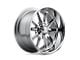 US Mag Rambler Chrome Wheel; 15x7; 1mm Offset (67-69 Camaro)