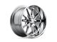 US Mag Rambler Chrome Wheel; 15x8; 1mm Offset (67-69 Camaro)