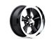 US Mag Standard Gloss Black Wheel; 17x7; 1mm Offset (67-69 Camaro)