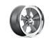 US Mag Standard Matte Gunmetal Wheel; 15x7; -5mm Offset (67-69 Camaro)