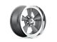 US Mag Standard Matte Gunmetal Wheel; 17x7; 1mm Offset (67-69 Camaro)