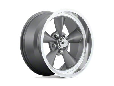 US Mag Standard Matte Gunmetal Wheel; 18x8; 1mm Offset (67-69 Camaro)