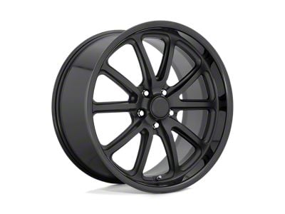 US Mag Rambler Gloss Black Matte Black Wheel; 18x8; 1mm Offset (70-81 Camaro)