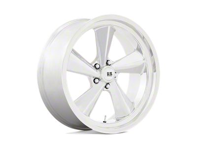 US Mag TS Polished Wheel; Left Directional; Rear Only; 22x10.5; 0mm Offset (82-92 Camaro)