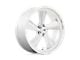 US Mag TS Polished Wheel; Left Directional; Rear Only; 22x10.5; 0mm Offset (82-92 Camaro)