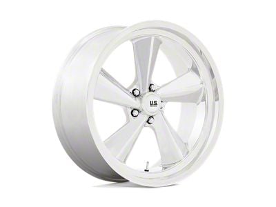 US Mag TS Polished Wheel; Right Directional; Rear Only; 22x10.5; 0mm Offset (82-92 Camaro)