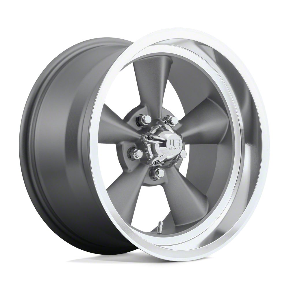 US Mag Ecklers Standard Matte Gunmetal Wheel; 15x7; -5mm Offset ...