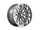 US Mag Cruz Anthracite with Diamond Cut Lip Wheel; 20x8.5; 6mm Offset (68-82 Corvette C3)