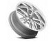 US Mag Bullet Textured Gunmetal with Milled Edges Wheel; 20x8; 1mm Offset (67-73 Mustang)