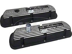 Valve Covers - Fairlane Powered By Ford Cast Into The Top -Powder-coated Black - 289, 302 & 351W V8