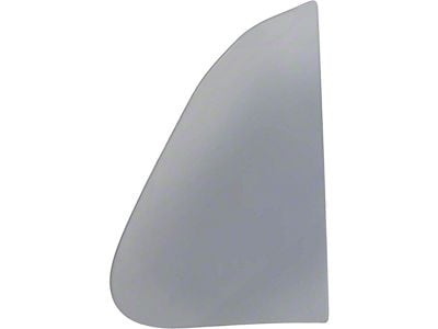 Vent glass - 48-52 Ford Truck, F-1 through F-8 - Light grey, light smoke (F-1 through F-5)