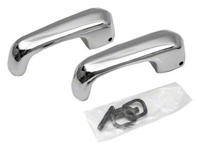 Vent Window Handles/ Early Style / Chrome