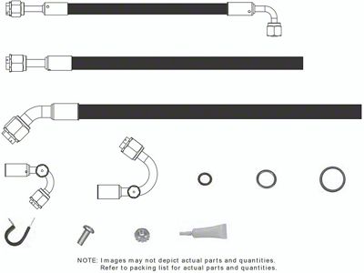 Vintage Air SureFit Reduced Barrier Modified Hose Kit (60-66 V8 C10, K10)