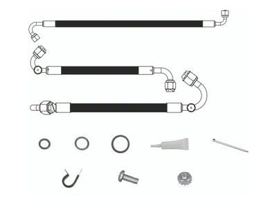 Vintage Air SureFit Reduced Barrier Standard Hose Kit (Late 55-57 Chevrolet Truck)