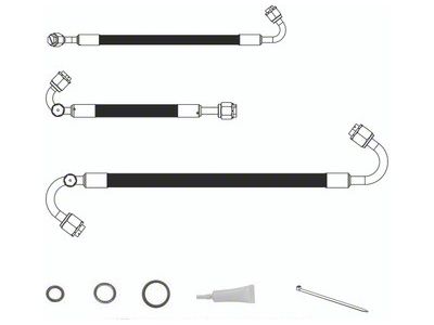 Vintage Air SureFit Reduced Barrier Standard Hose Kit (47-Early 55 V8 Chevrolet Truck)