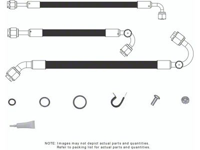 Vintage Air SureFit Reduced Barrier Standard Hose Kit (60-66 V8 C10, K10)