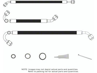 Vintage Air SureFit Reduced Barrier Standard Hose Kit (70-81 Firebird)