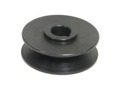 Vintage Auto Garage Alternator Pulley; 3/8-Inch Wide; Black (36-54 Chevrolet/GMC Truck)