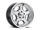 Vision Wheel Daytona Hyper Silver Wheel; 15x7; -7mm Offset (70-81 Firebird)