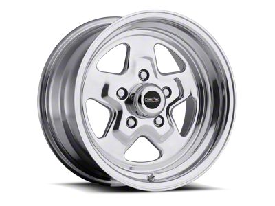 Vision Wheel Nitro Polished Wheel; 15x4; -19mm Offset (70-81 Firebird)