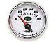 Auto Meter NV Series 2-1/16-Inch Voltmeter Gauge; 8-18V