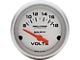 Auto Meter Ultra-Lite Series 2-1/16-Inch Voltmeter Gauge; 8-18V