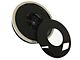 VSW S6 Standard Steering Wheel Horn Button with White RS Emblem; Black