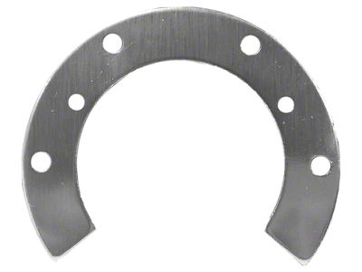 VSW S6 Step Series Steering Wheel Filler Plate; Silver