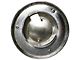 VSW Retro Series Steering Wheel Horn Button with 442 Emblem; Silver