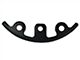 VSW Wood Wheel Option Spacer Plate; Black (67-68 El Camino)