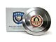 VSW S9 Premium Steering Wheel Horn Button with Cobra Emblem; Silver