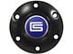 VSW S6 Standard Steering Wheel Horn Button with CS Emblem; Black