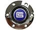 VSW S6 Standard Steering Wheel Horn Button with CS Emblem; Chrome