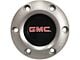 VSW S6 Standard Steering Wheel Horn Button with GMC Emblem; Brushed