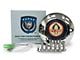 VSW S6 Standard Steering Wheel Horn Button with GT-350 Emblem; Chrome