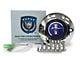 VSW S6 Standard Steering Wheel Horn Button with Running Pony Emblem; Chrome