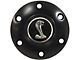 VSW S6 Standard Steering Wheel Horn Button with Tiffany Snake Emblem; Black