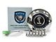 VSW S6 Standard Steering Wheel Horn Button with Tiffany Snake Emblem; Chrome