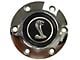 VSW S6 Standard Steering Wheel Horn Button with Tiffany Snake Emblem; Chrome