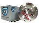 VSW S9 Steering Wheel Hub Adapter; Silver (68-73 Mustang)