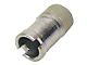 Wtr Pump Bypass Hse Fitting,1967-69 BB, 1969 Z28, Plated