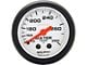 Auto Meter Phantom Series 2-1/16-Inch Water Temperature Gauge; 140-280 Fahrenheit; Mechanical